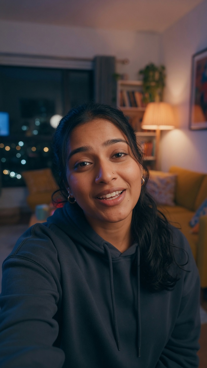 Video call with Priya Nair